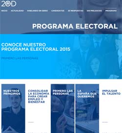 Programa PP elecciones 2015