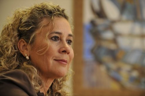 María del Mar Julios, representante de Coalición Canaria, y firmante de la moción para debatir la recuperación del Fondo de Cohesión en la Comisión de Sanidad del Senado. 