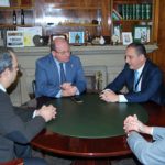 Risquez informa al alcalde de Jaén del balance del centenario del COF